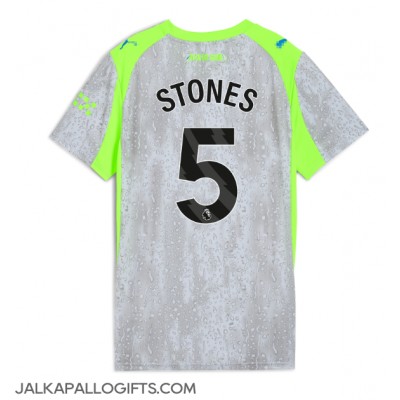 Manchester City John Stones #5 Kolmaspaita Naiset 2025-26 Lyhythihainen Manchester City John Stones #5 Kolmaspaita Naiset 2025-26 Lyhythihainen